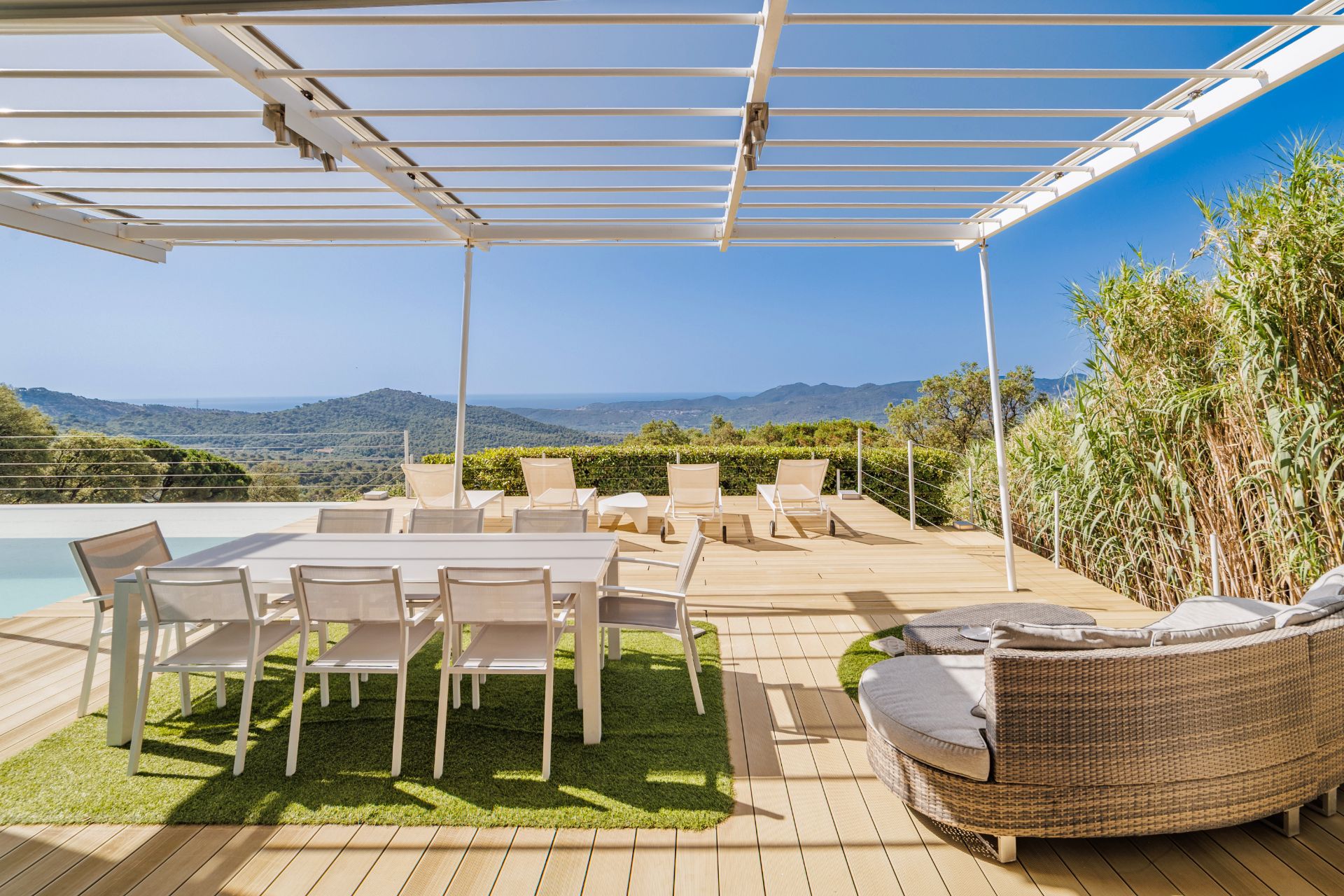 Terrace of House or chalet for sale in Santa Cristina d'Aro  with Heating, Private garden and Terrace
