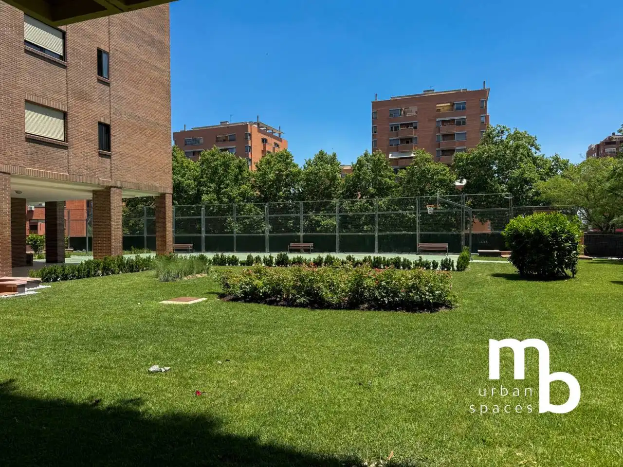 Terraza de Piso de alquiler en Madrid con Aire acondicionado, Calefacción y Parquet