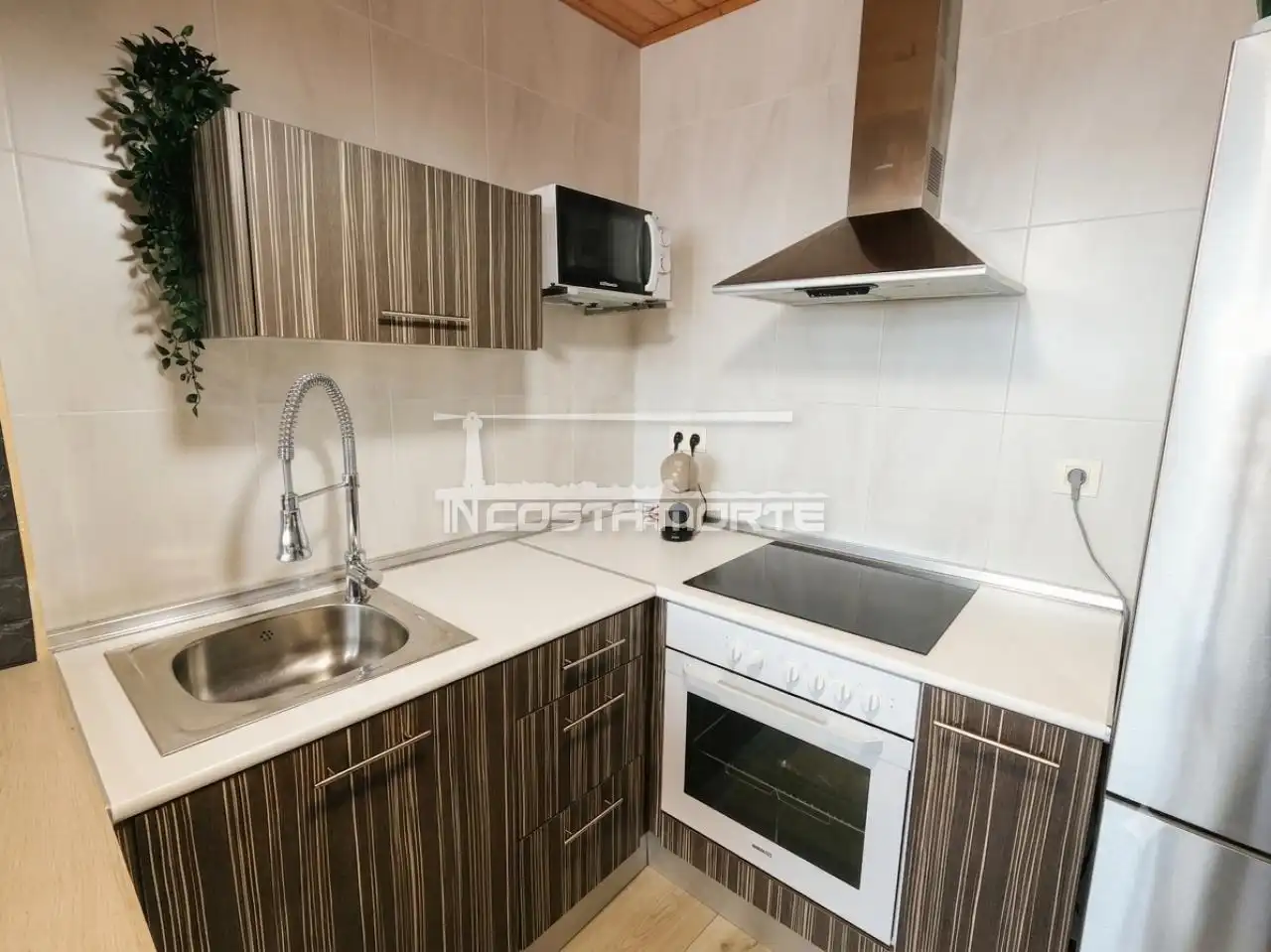 Cocina de Ático de alquiler en Fisterra con Amueblado