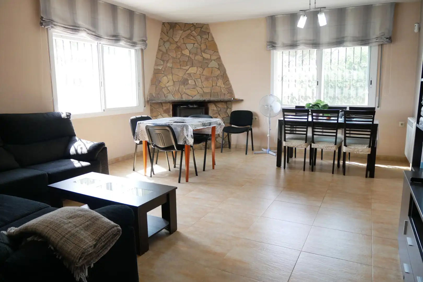 Dining room of Houses for sale in Lloret de Mar  with Heating, Private garden and Swimming Pool