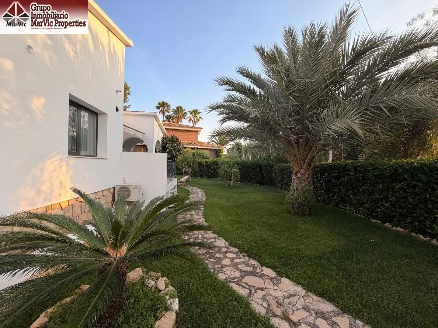 Jardín de Casa o chalet en venta en Benidorm con Aire acondicionado, Terraza y Piscina