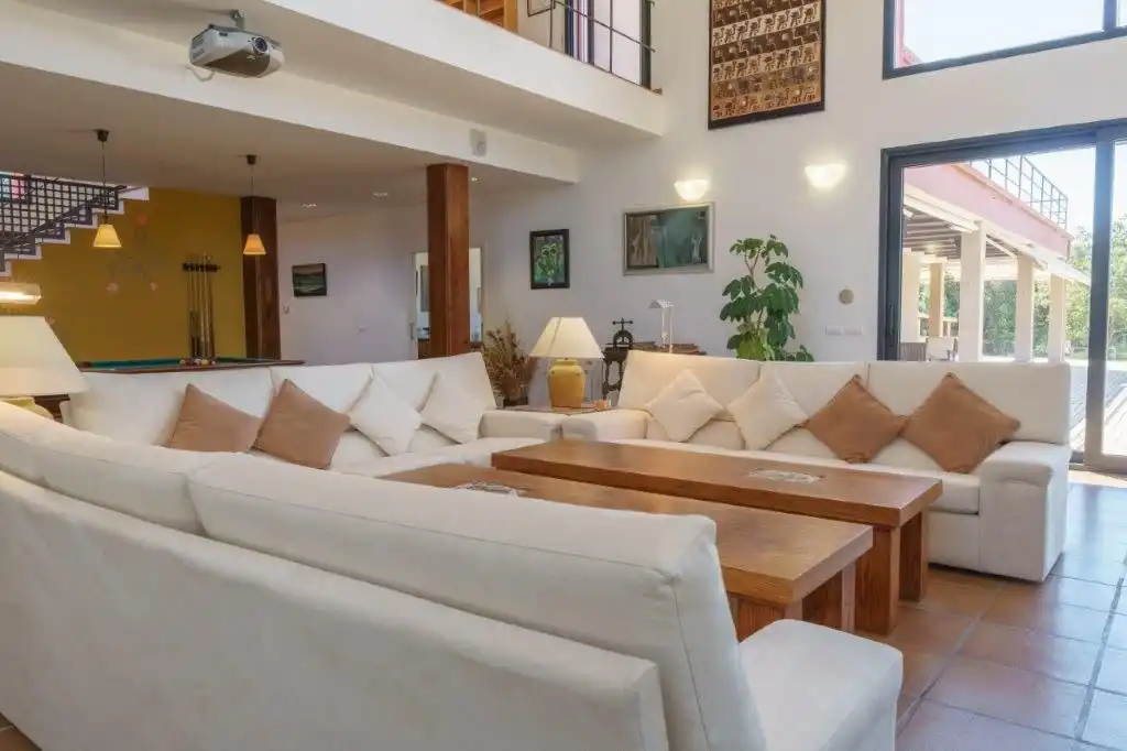 Sala de estar de Casa o chalet en venta en Santiago-Pontones con Aire acondicionado, Jardín privado y Terraza