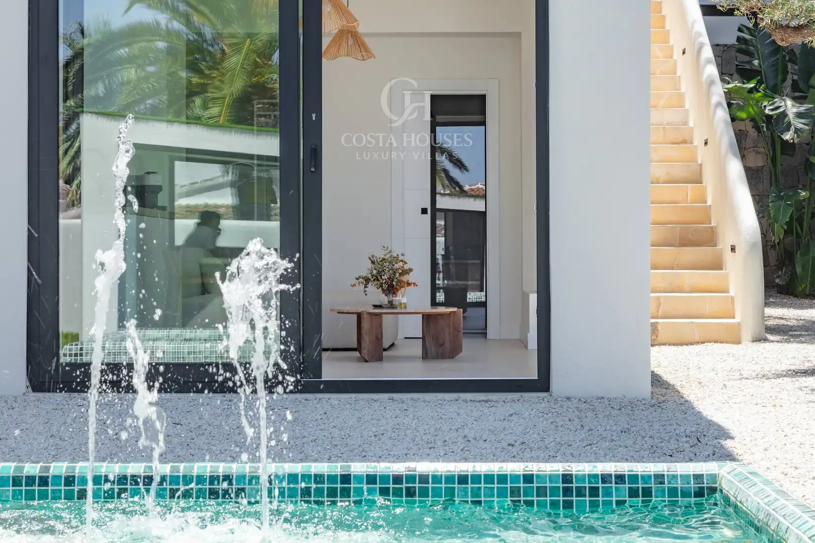 Terrace of Houses for sale in Jávea / Xàbia  with Air Conditioner, Heating and Private garden