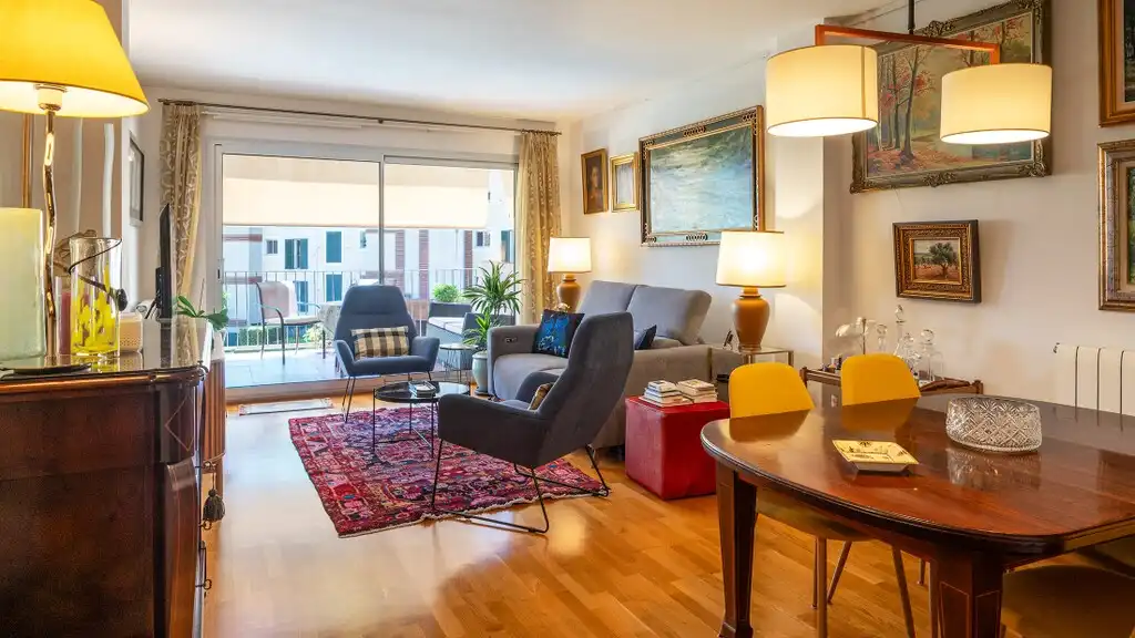 Living room of Apartments for sale in  Palma de Mallorca  with Air Conditioner, Heating and Terrace