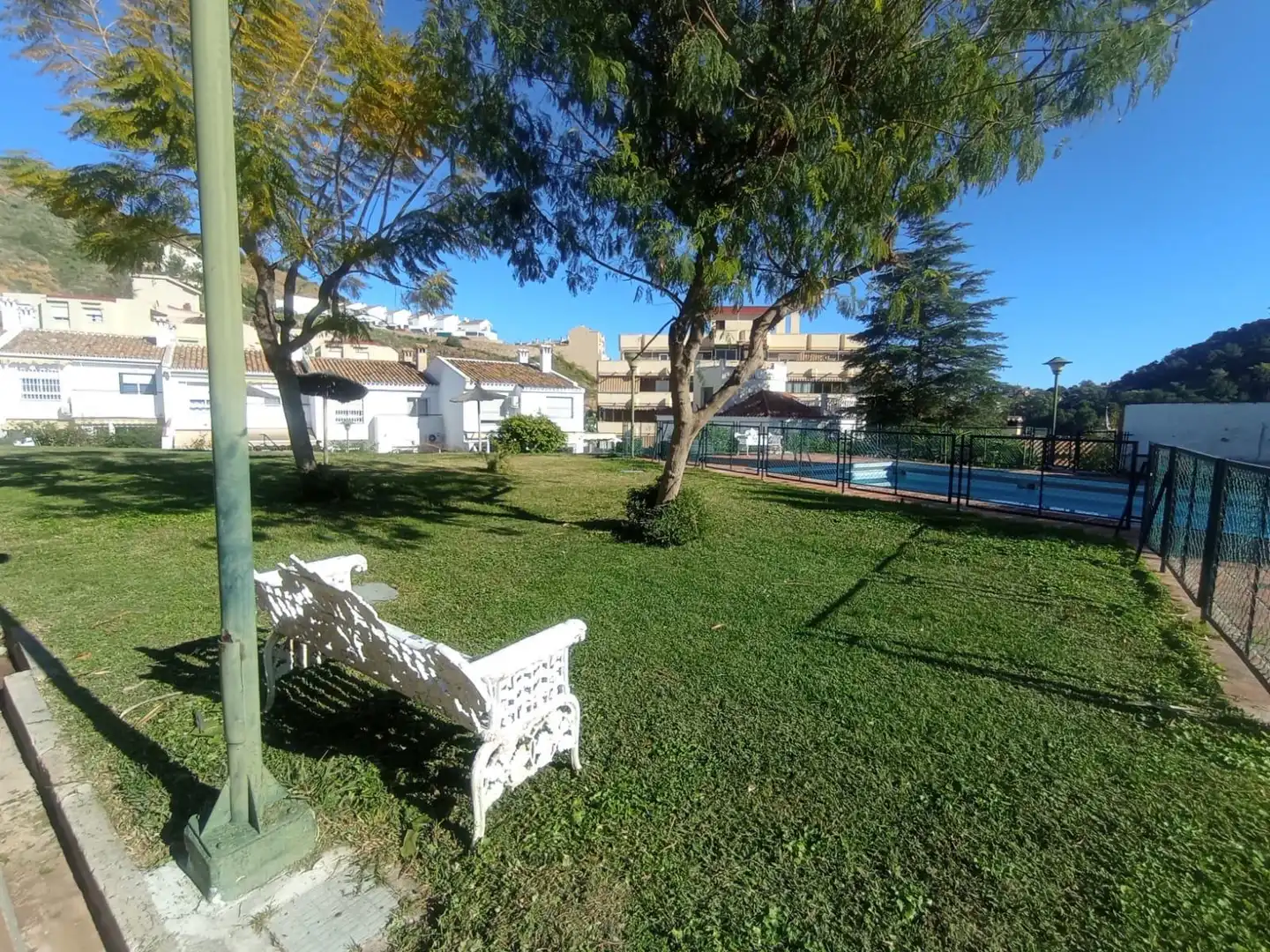 Jardí de Casa adosada en venda en Málaga amb Aire condicionat, Terrassa i Piscina comunitària