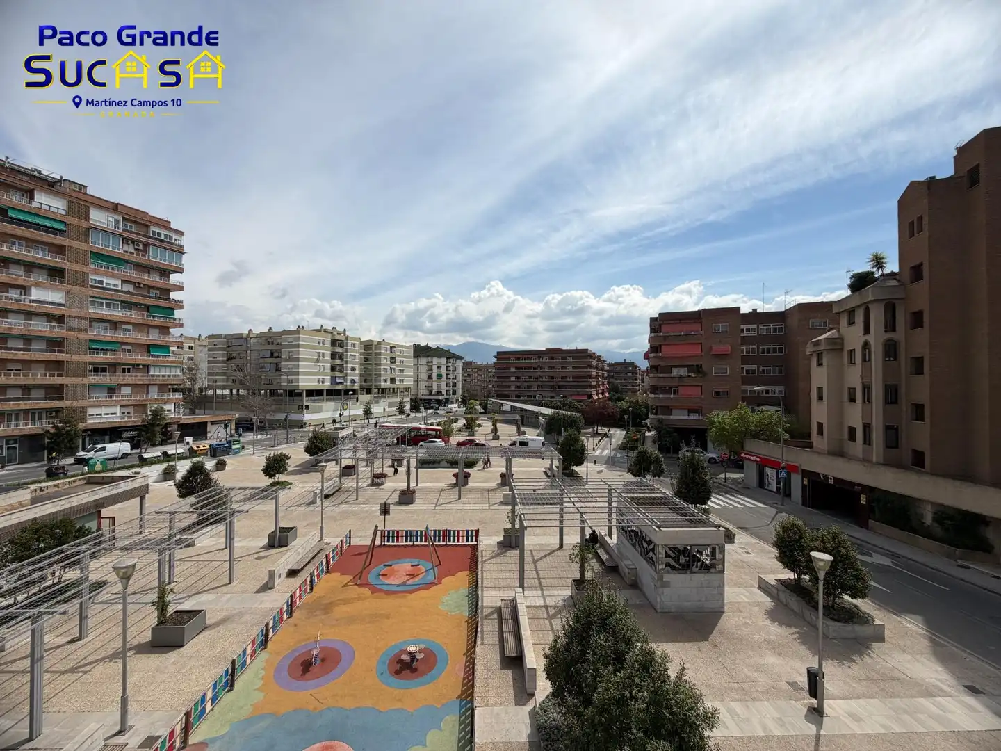 Exterior view of Flat for rent in Granada  with Air Conditioner, Heating and Parquet flooring