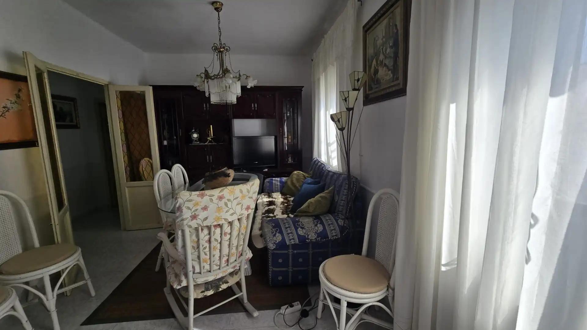 Sala de estar de Casa o chalet en venta en Úbeda con Calefacción, Terraza y Amueblado