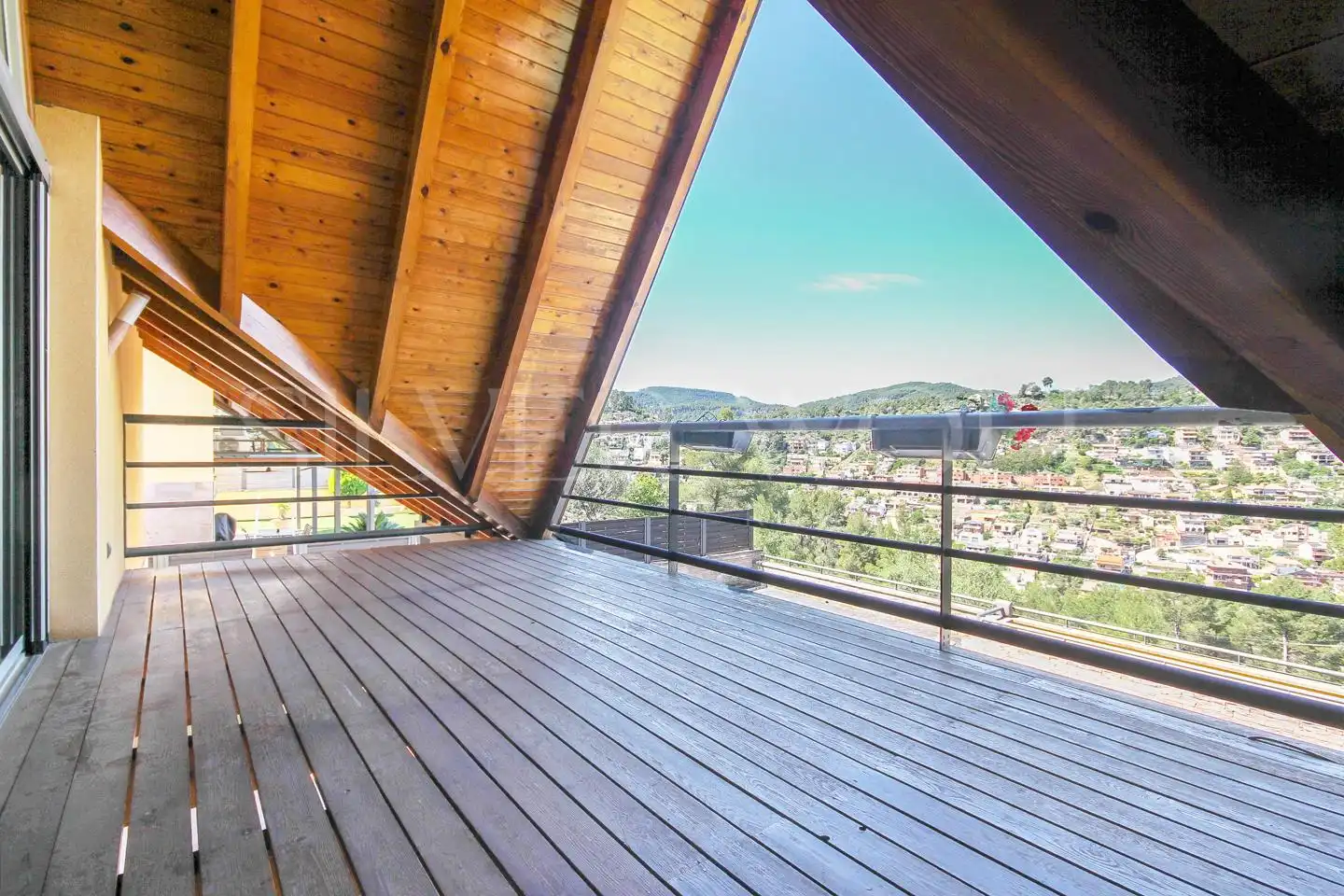 Terraza de Casa o chalet en venta en Vallirana con Aire acondicionado, Calefacción y Jardín privado