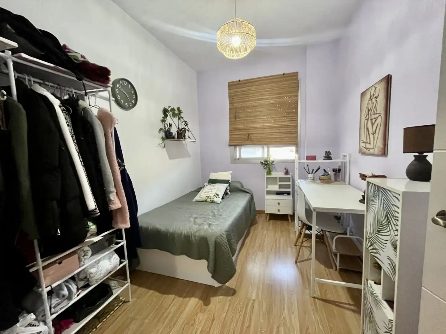 Bedroom of Flat for sale in Sevilla  with Air Conditioner, Parquet flooring and Balcony