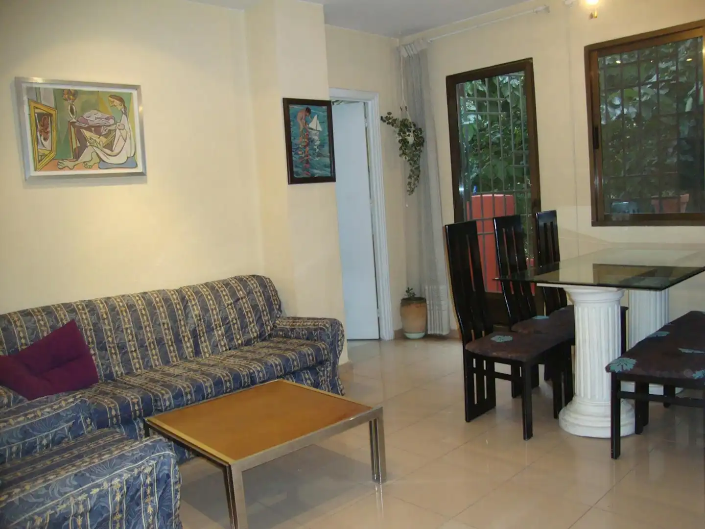 Living room of Flat for share in Algirós