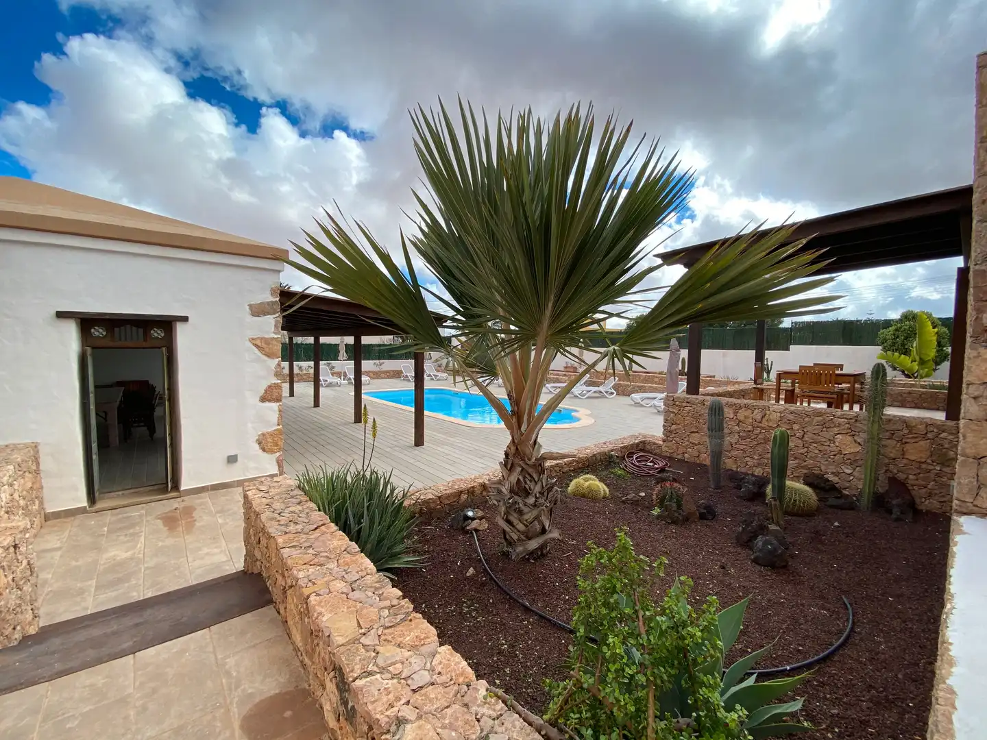 Vista exterior de Casa o chalet en venta en Puerto del Rosario con Aire acondicionado, Terraza y Amueblado
