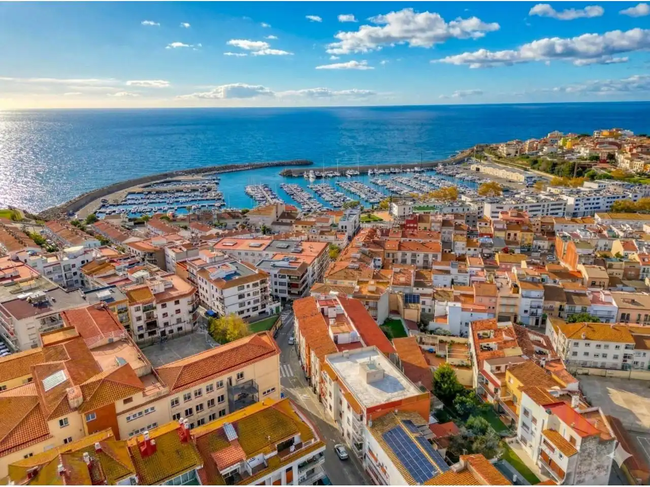 Vista exterior de Piso en venta en Palamós con Aire acondicionado, Parquet y Amueblado