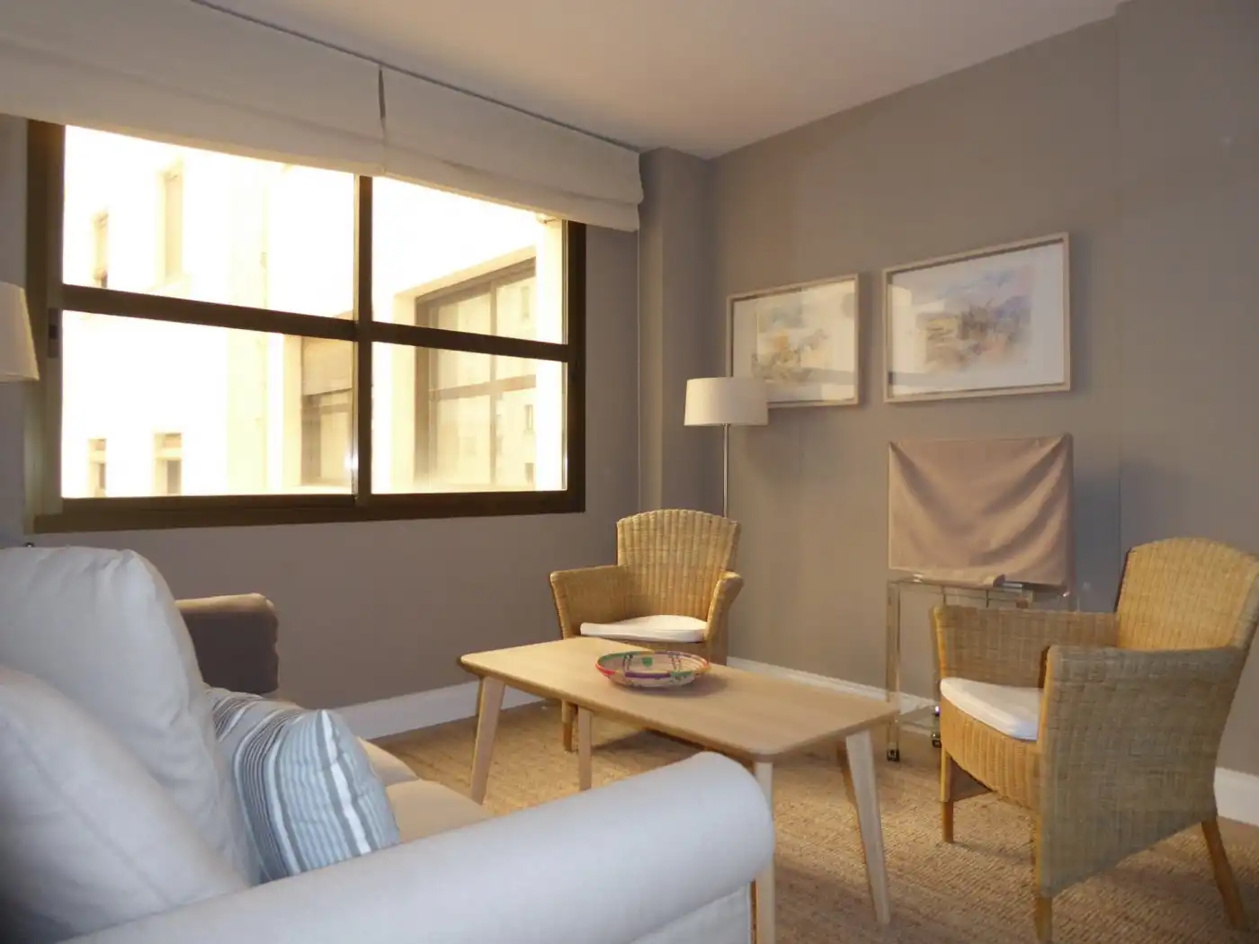 Living room of Apartments for rent in Jerez de la Frontera  with Air Conditioner and Parquet flooring