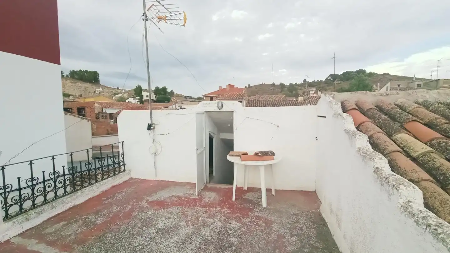 Vista exterior de Casa o chalet en venta en Paracuellos de Jiloca con Terraza