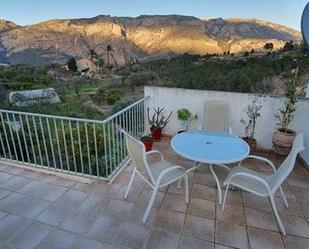 Terrace of House or chalet for sale in Benimantell  with Air Conditioner, Heating and Storage room