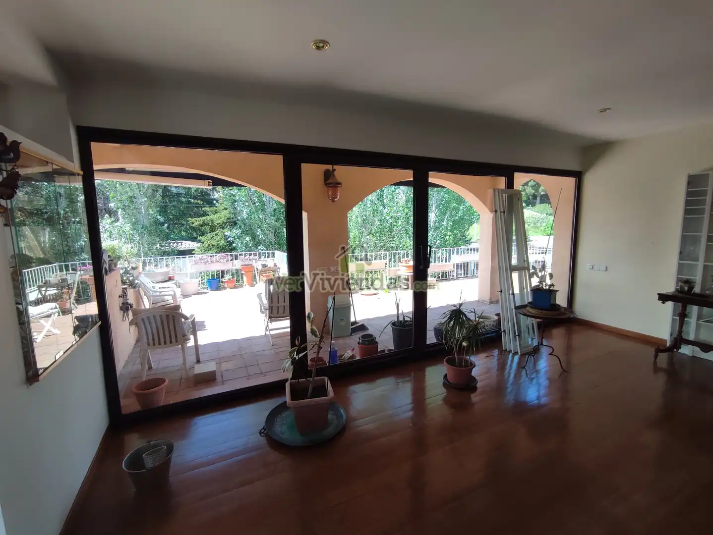 Sala de estar de Casa o chalet en venta en Esparreguera con Calefacción, Jardín privado y Parquet
