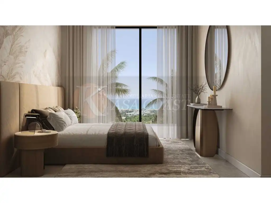 Bedroom of Flat for sale in Mijas  with Air Conditioner, Private garden and Terrace
