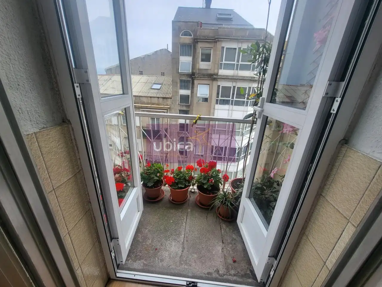 Balcony of Flat for sale in Vigo   with Heating, Parquet flooring and Terrace