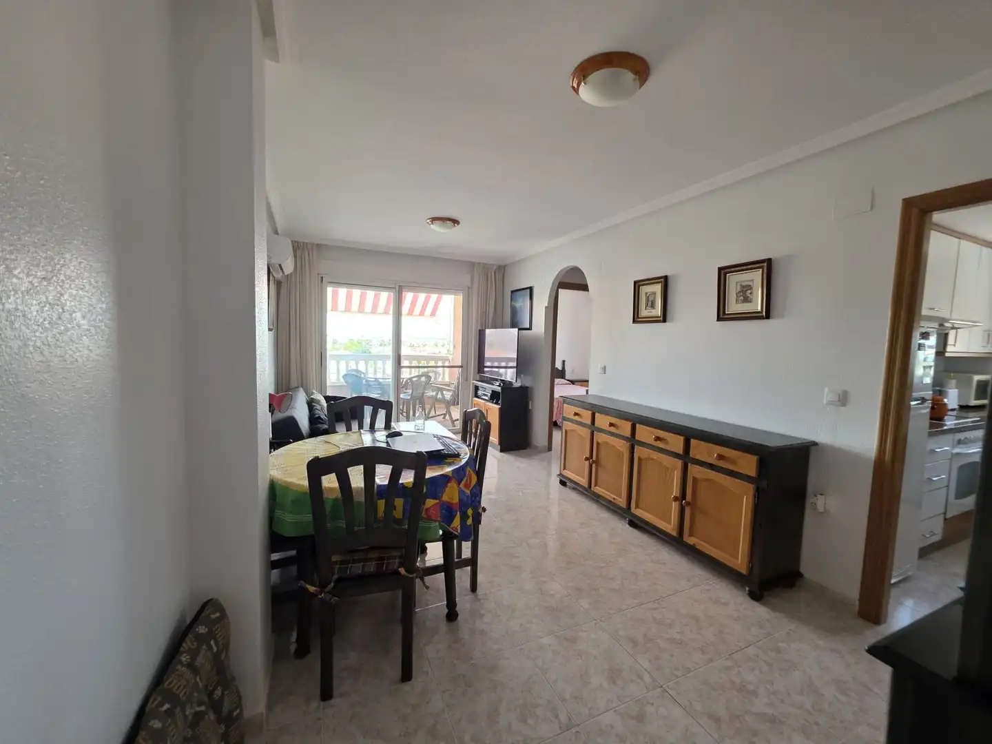 Esszimmer von Wohnungen zum Verkauf in Santa Pola mit Klimaanlage, Terrasse und Möbliert