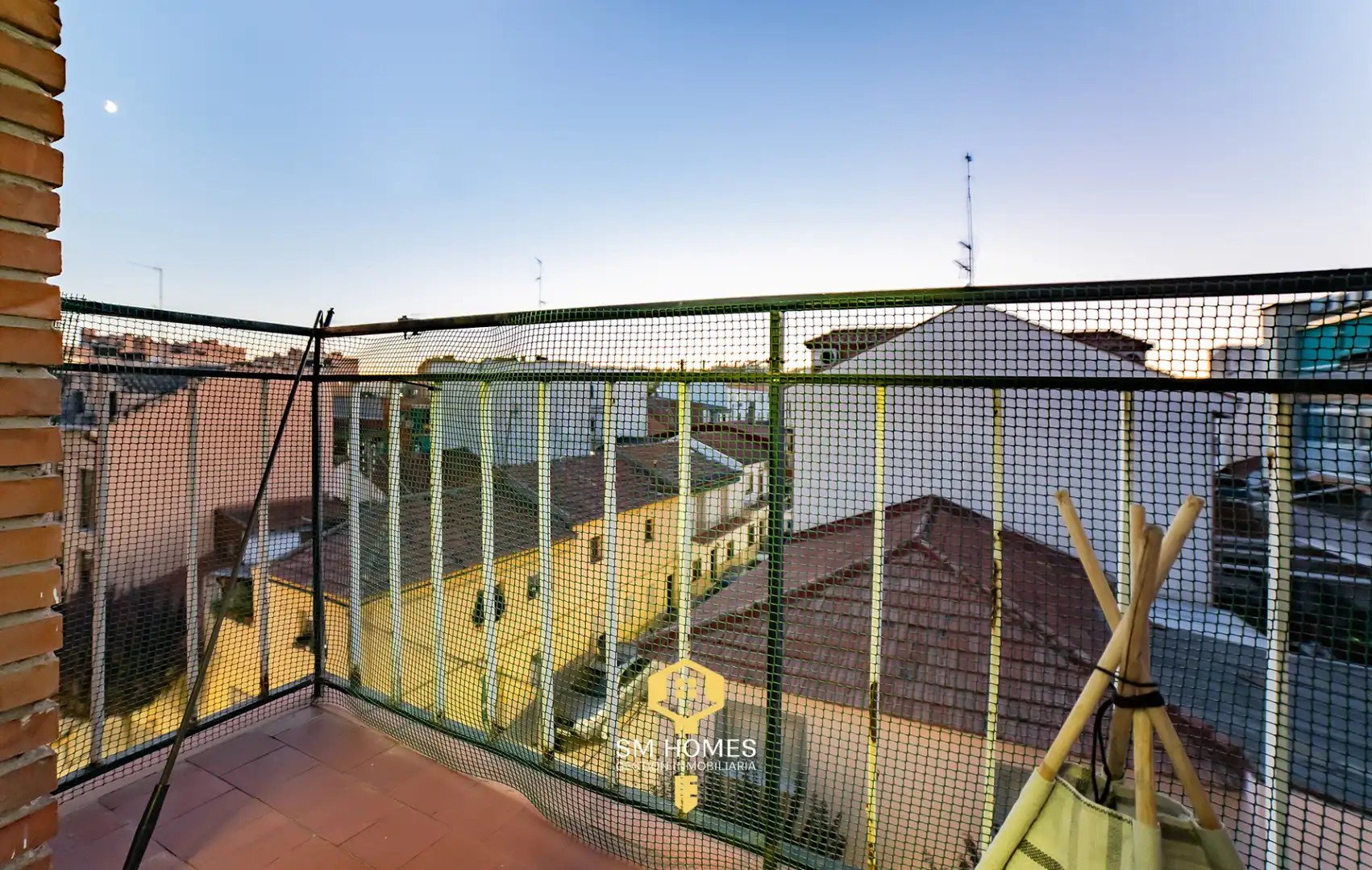 Terrasse von Wohnung zum Verkauf in San Fernando de Henares mit Klimaanlage, Heizung und Terrasse