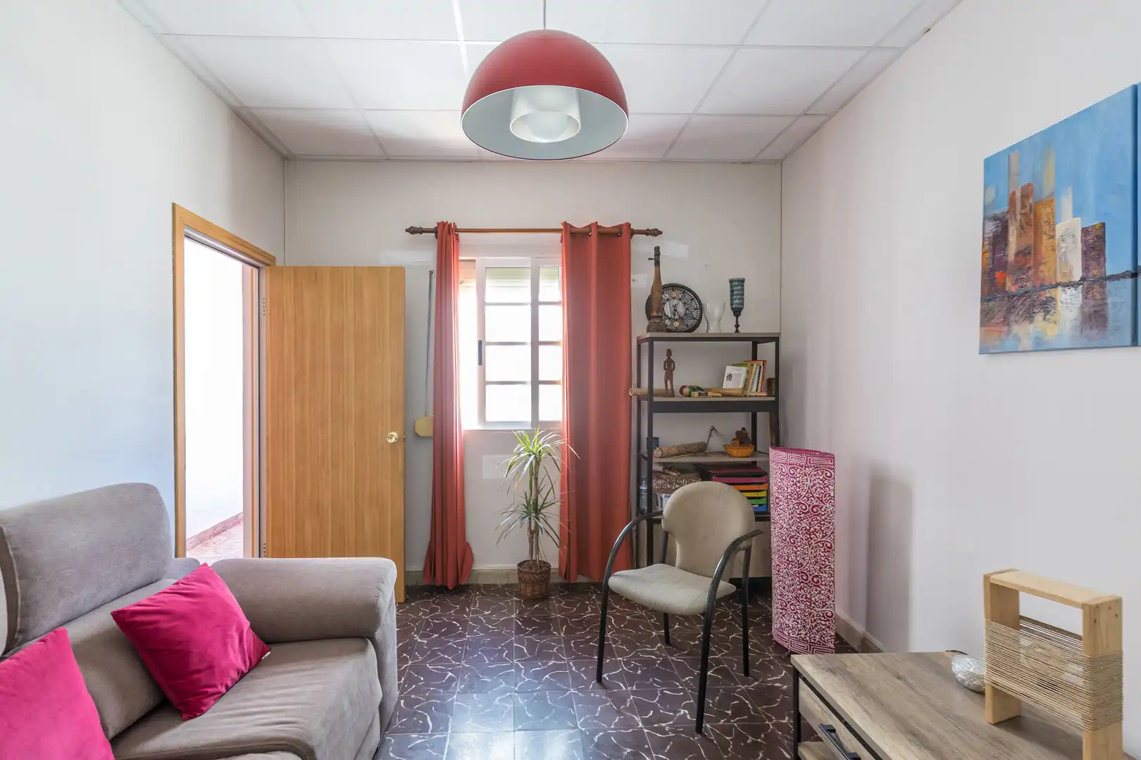 Sala d'estar de Pis en venda en San Cristóbal de la Laguna amb Terrassa, Balcó i Internet