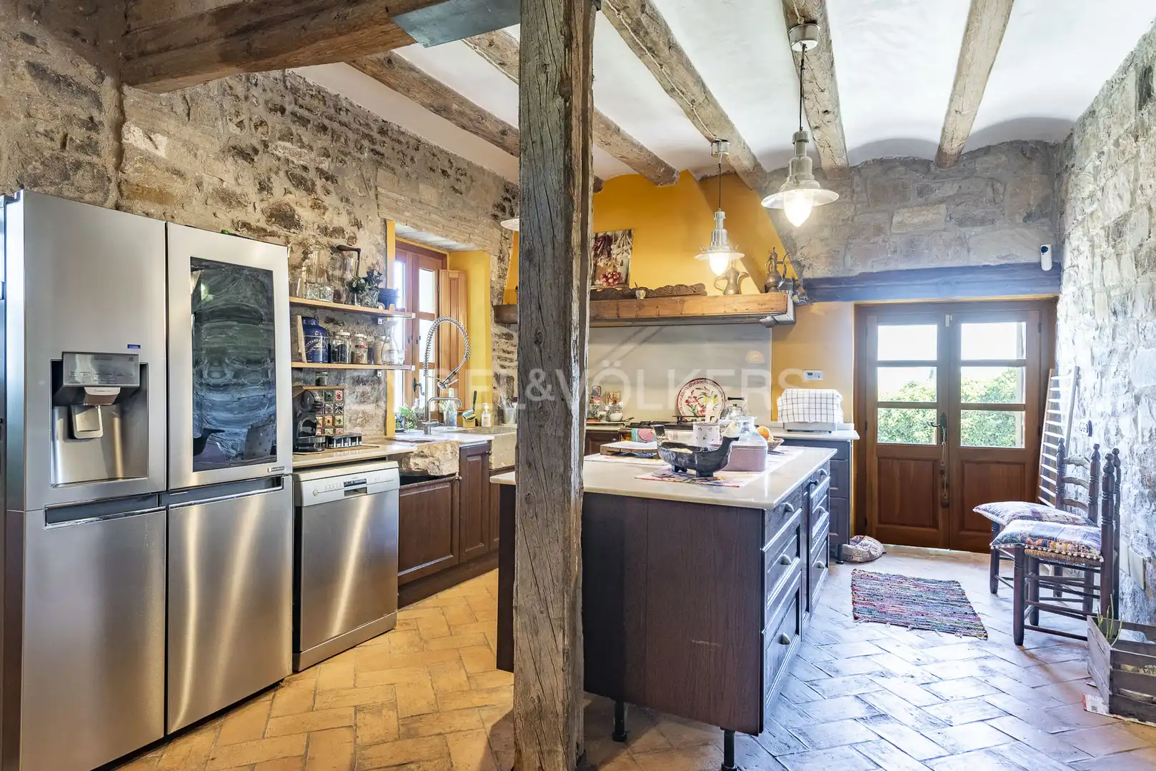 Kitchen of Country homes for sale in Castellbell i el Vilar  with Heating, Private garden and Swimming Pool