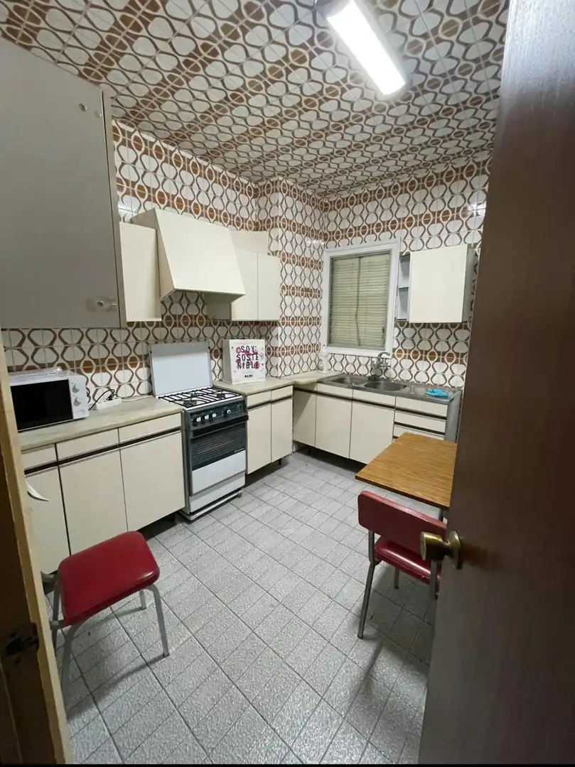 Kitchen of Flat for share in Barcelona  with Air Conditioner, Heating and Washing machine