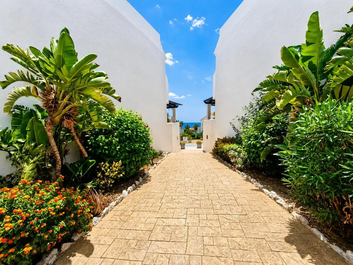 Vista exterior de Casa o chalet en venta en Estepona con Aire acondicionado, Terraza y Trastero