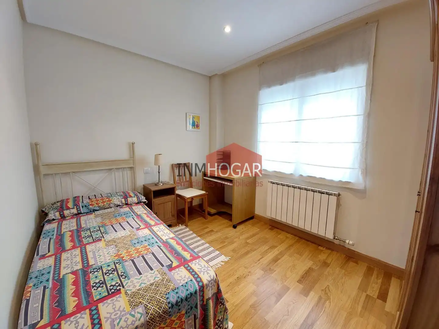 Bedroom of Flat for rent in Ávila  with Heating, Terrace and Furnished