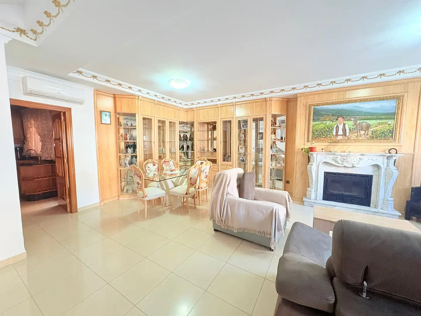 Sala de estar de Casa o chalet en venta en Valencia con Calefacción, Terraza y Balcón
