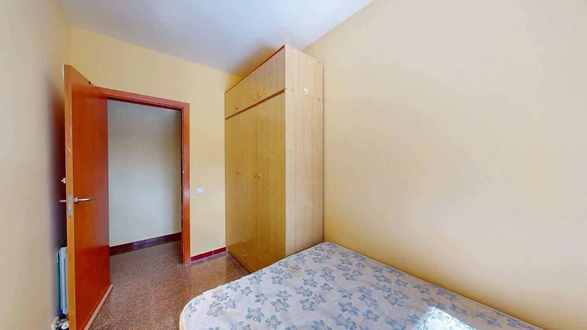 Schlafzimmer von Wohnung zum Verkauf in Barcelona mit Heizung und Balkon
