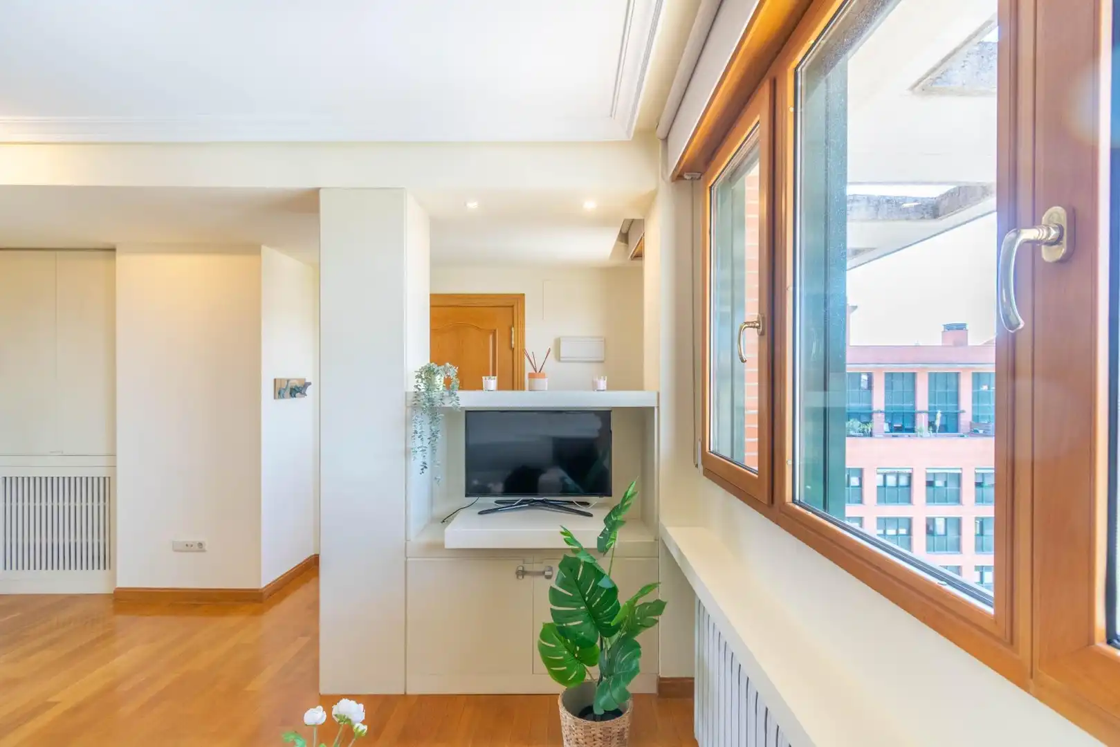 Living room of Attic for sale in  Pamplona / Iruña  with Heating, Terrace and Storage room