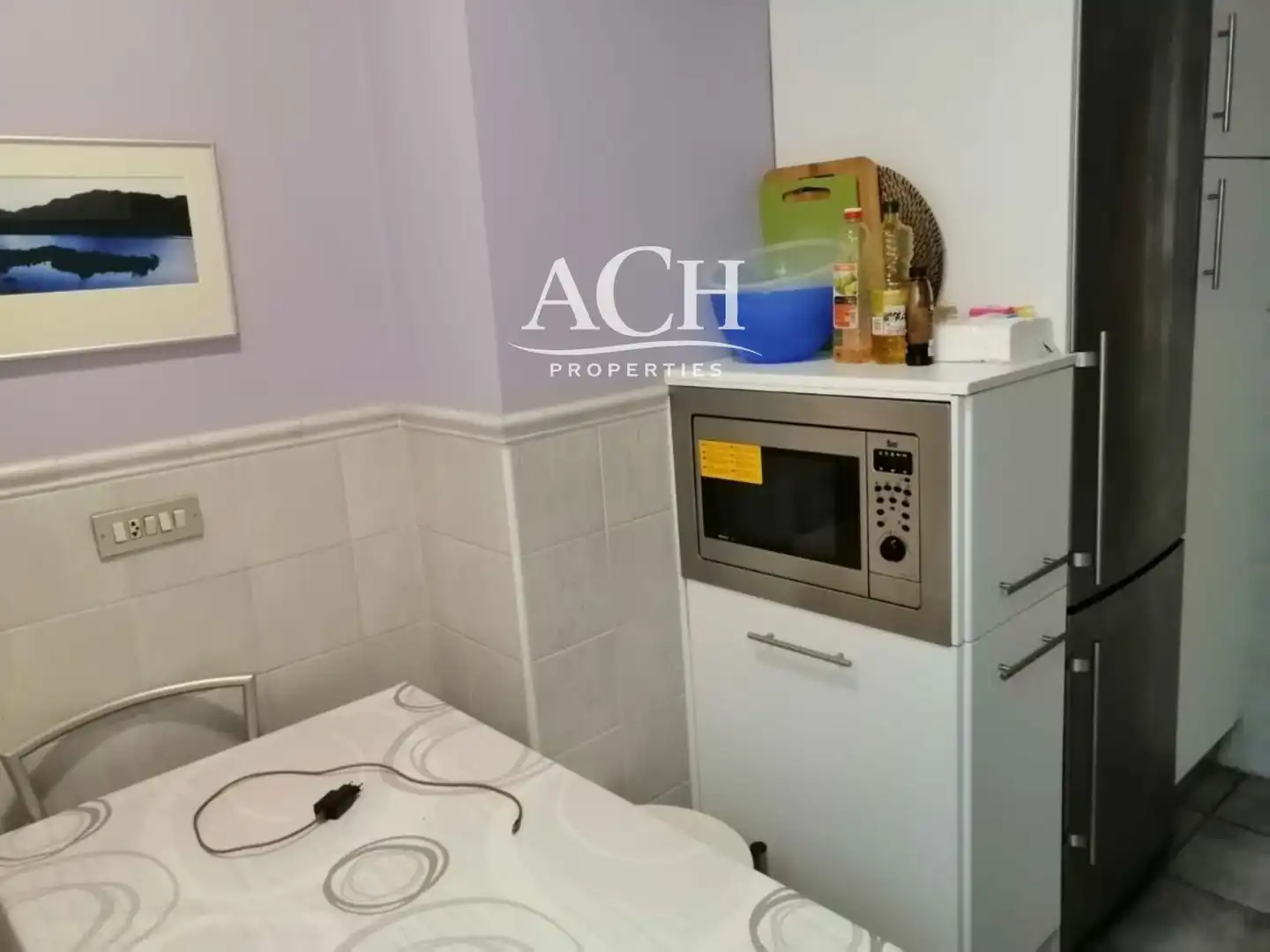 Küche von Wohnung zur Miete in Bilbao  mit Heizung, Terrasse und Möbliert