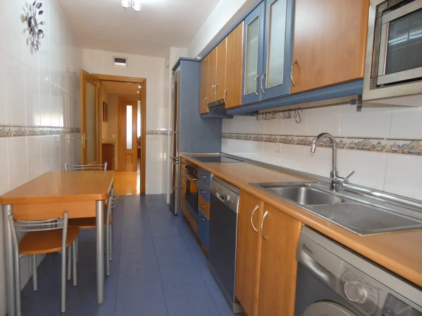 Küche von Wohnung zur Miete in Utebo mit Heizung, Terrasse und Abstellraum