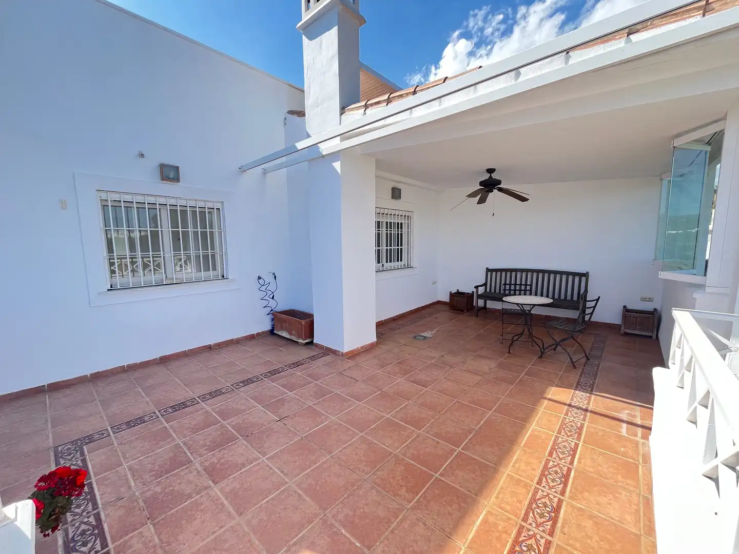 Terraza de Ático de alquiler en Marbella con Aire acondicionado, Calefacción y Terraza