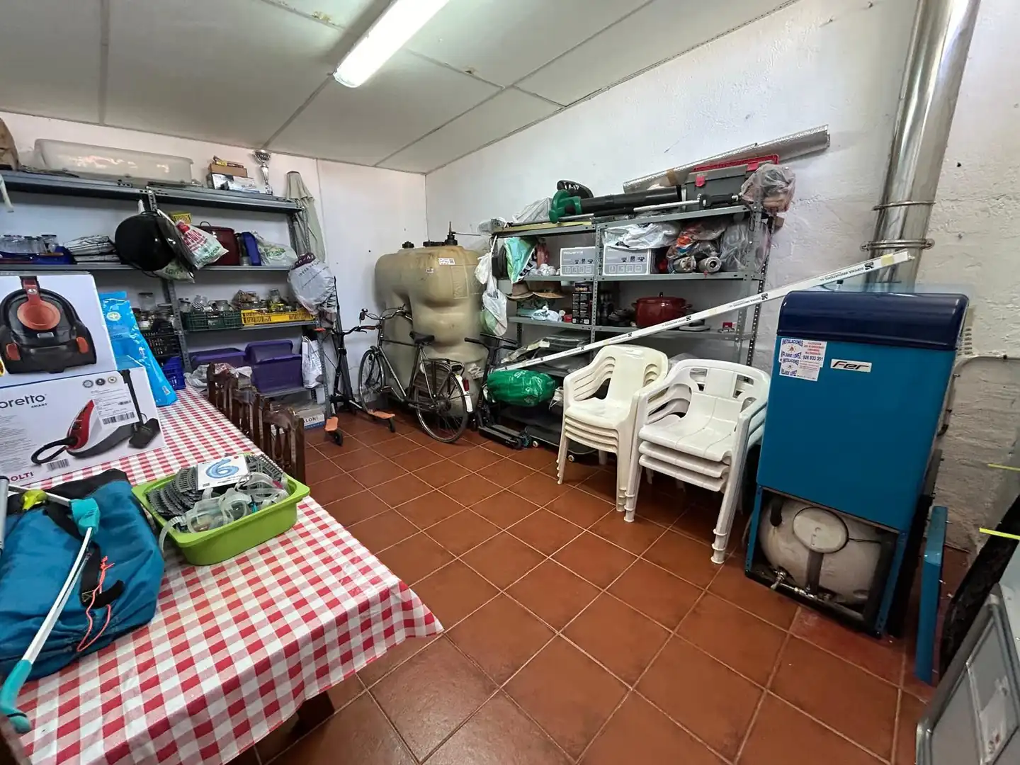 Kitchen of Houses for sale in Alcolea de Calatrava  with Air Conditioner, Heating and Terrace