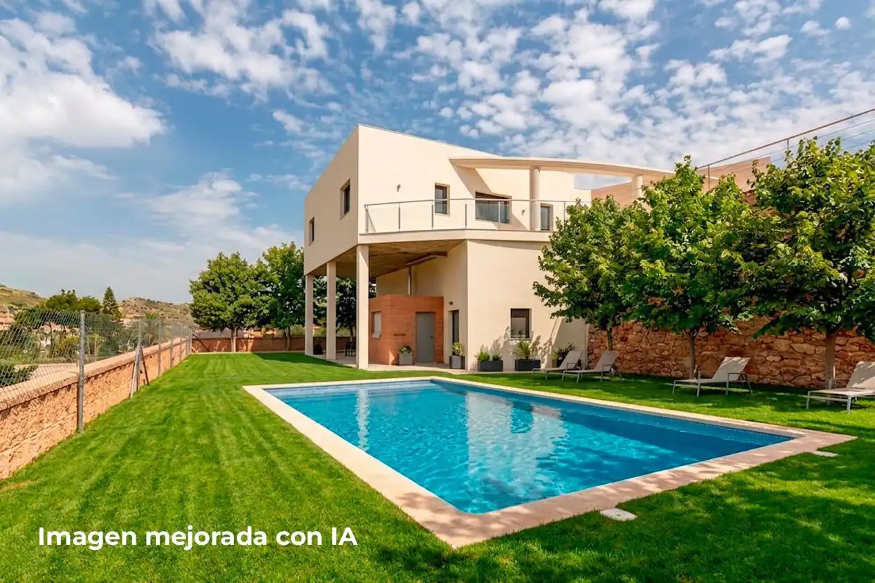 Exterior view of Houses for sale in Aspe  with Air Conditioner, Heating and Private garden