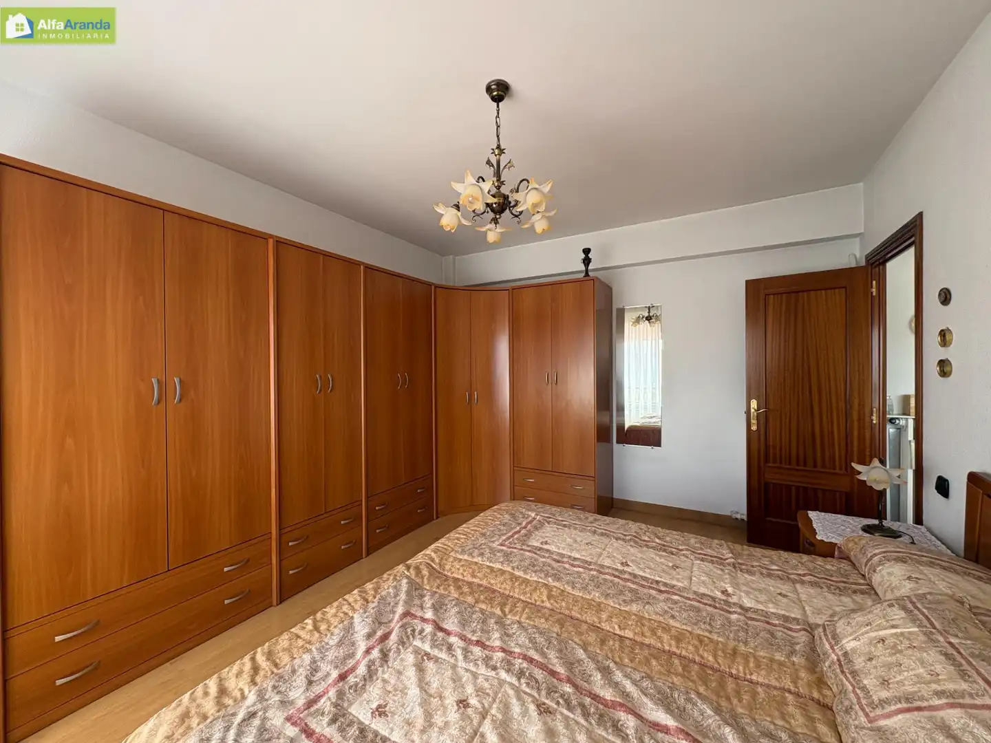 Bedroom of Flat for rent in Aranda de Duero  with Heating, Storage room and Furnished