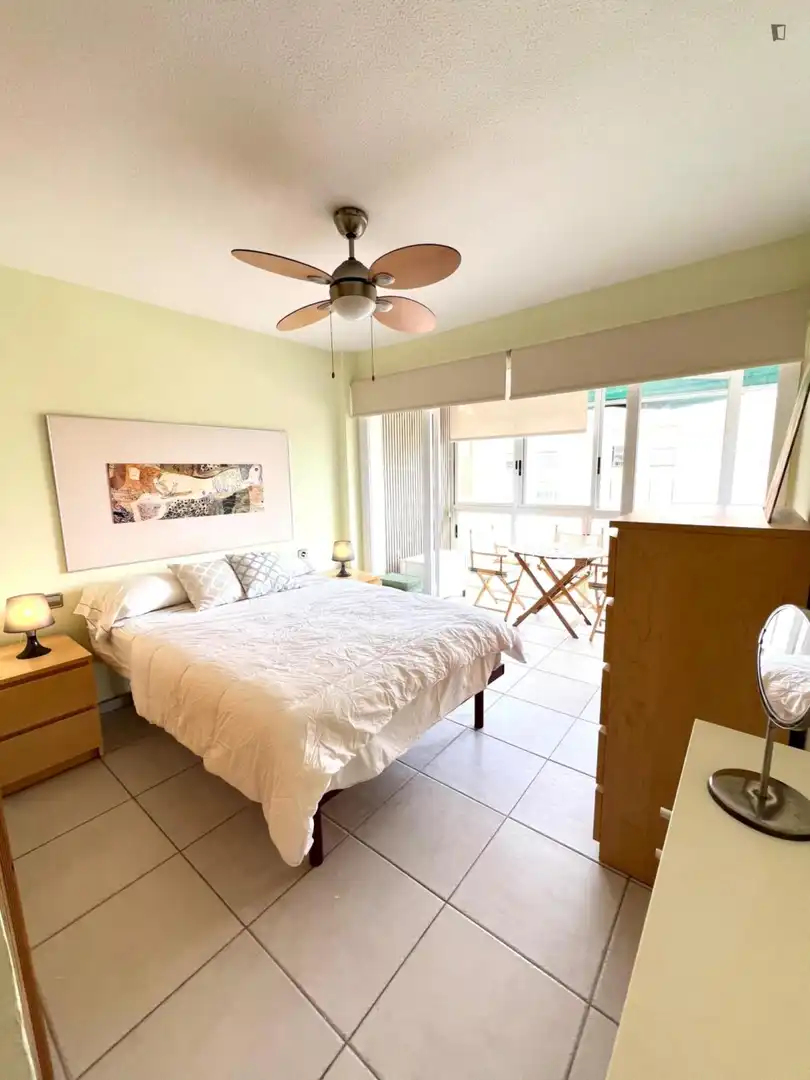 Bedroom of Apartments for rent in El Campello  with Air Conditioner, Furnished and Oven