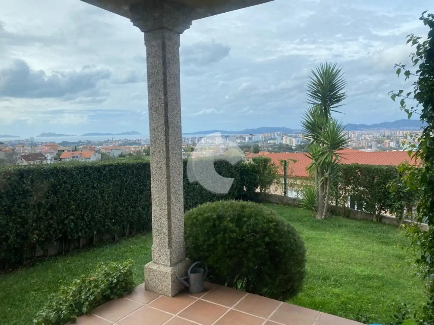 Jardín de Casa o chalet en venta en Vigo  con Jardín privado