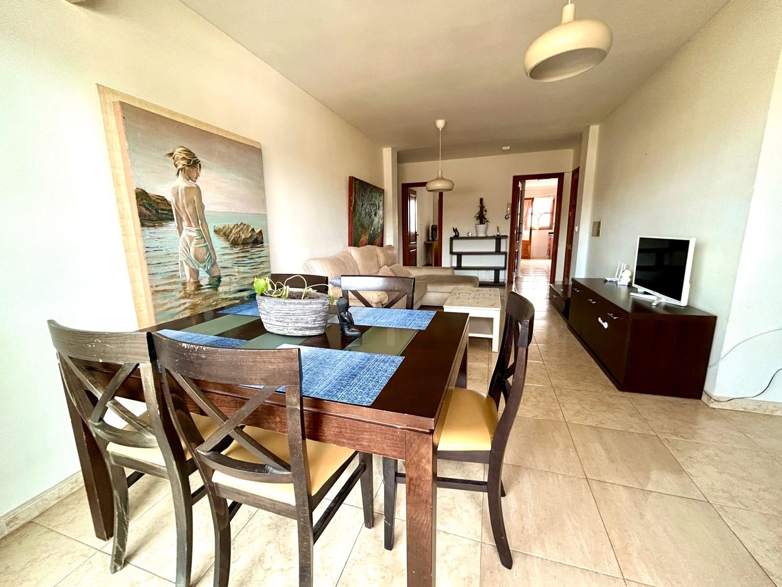 Dining room of Flat for sale in Santa Margalida  with Terrace, Furnished and Oven