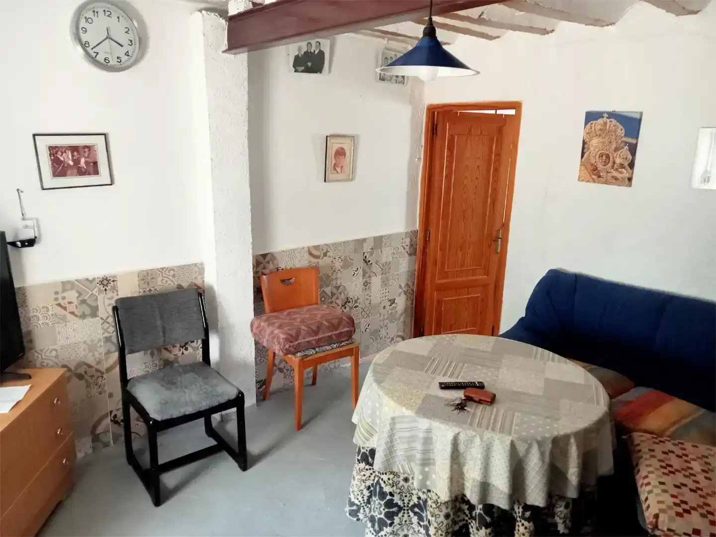 Sala d'estar de Finca rústica en venda en Beas de Segura amb Aire condicionat, Piscina i Moblat