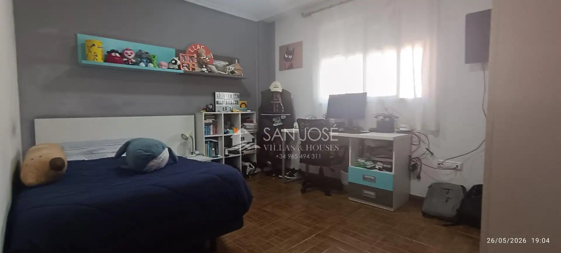 Dormitori de Casa o xalet en venda en Aspe amb Jardí privat i Balcó