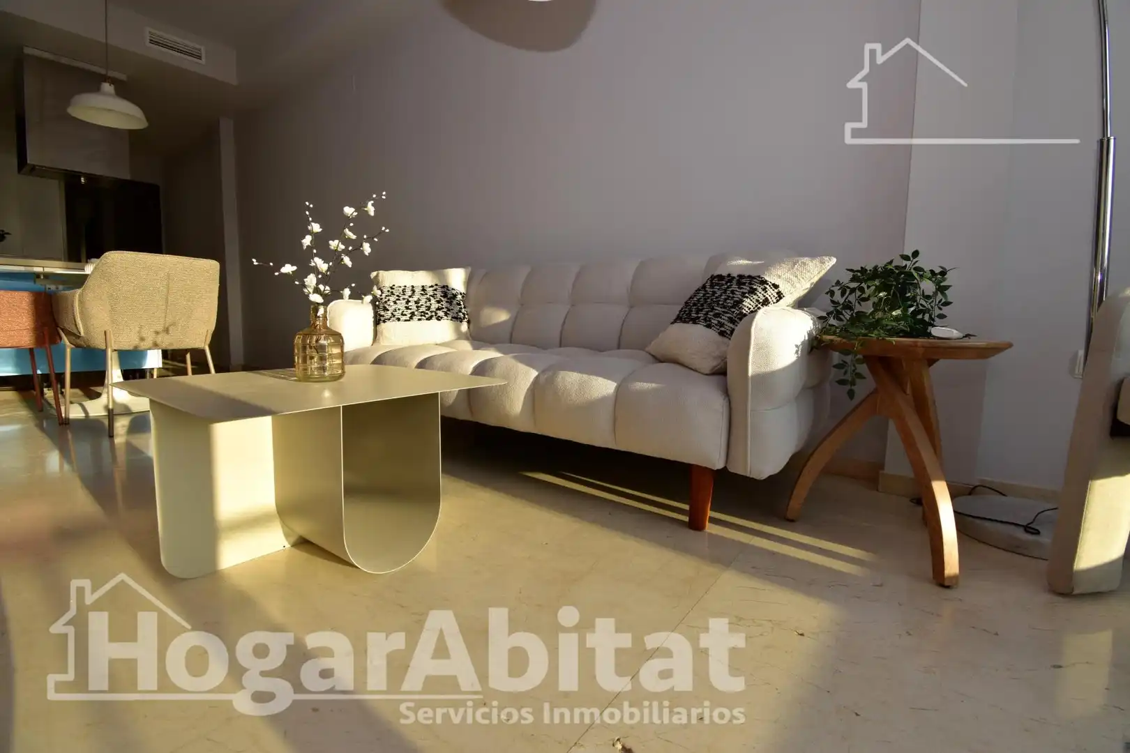 Sala de estar de Ático en venta en Albal con Aire acondicionado, Calefacción y Terraza