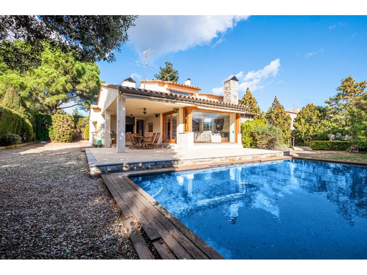 Garden of Houses for sale in Matadepera  with Heating, Private garden and Parquet flooring