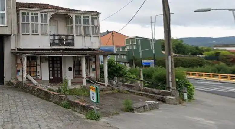 Vista exterior de Casa o chalet en venta en A Malata - Catabois - Ciudad Jardín