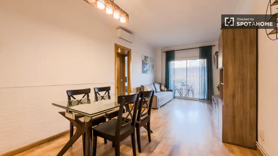 Dining room of Flat for share in Sant Andreu
