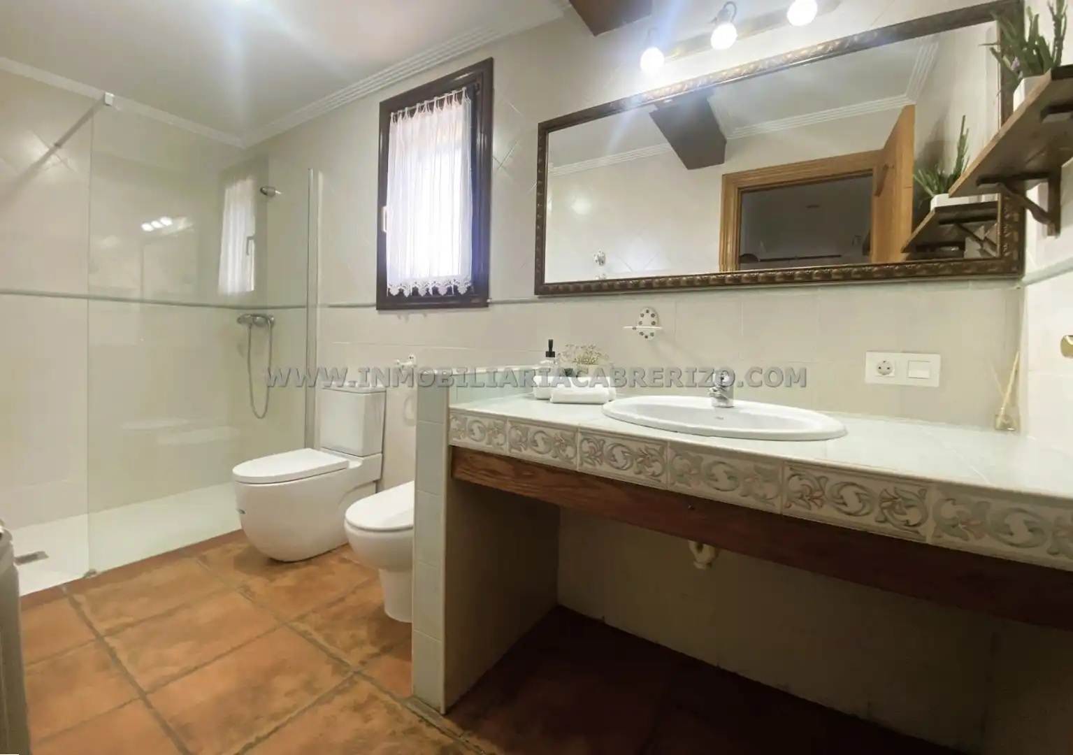 Baño de Casa o chalet en venta en Olóriz / Oloritz con Aire acondicionado, Calefacción y Jardín privado