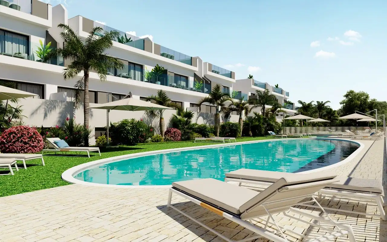 Casa aparellada amb piscina en venda a Los Balcones - Los Altos, imagen 11