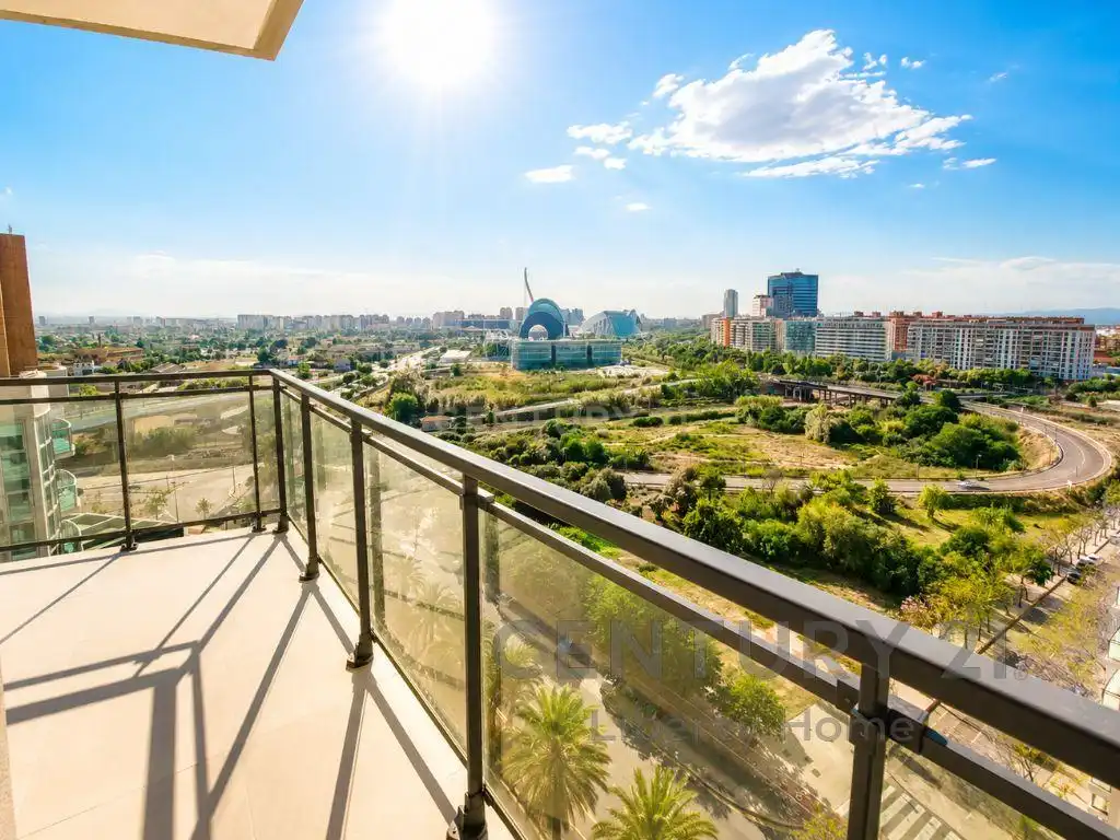 Vista exterior de Apartament de lloguer en Valencia amb Aire condicionat, Jardí privat i Forn